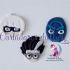 Cortador Vilões PJ Masks 5cm